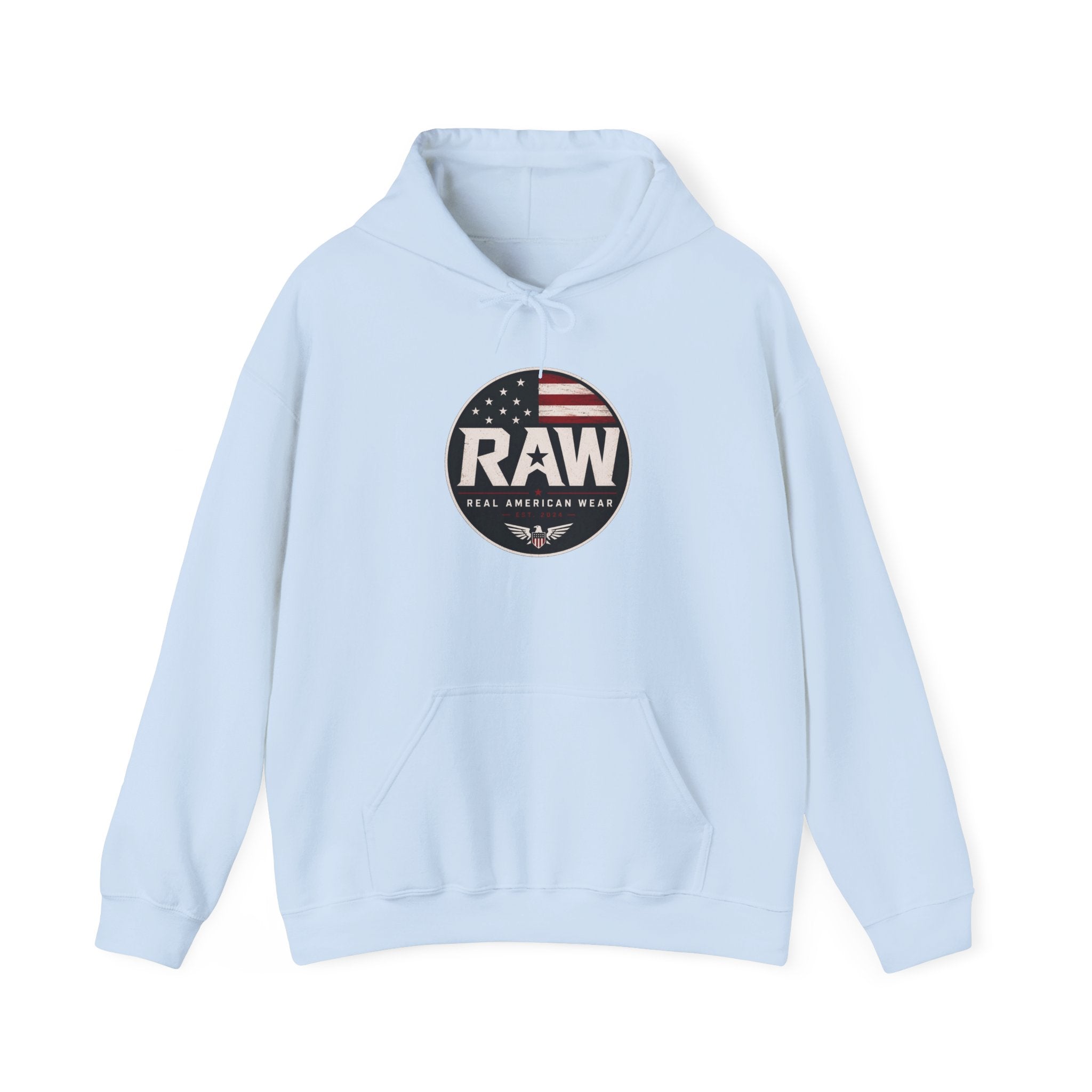 RAW Freedom Hoodie — Patriotic Pullover