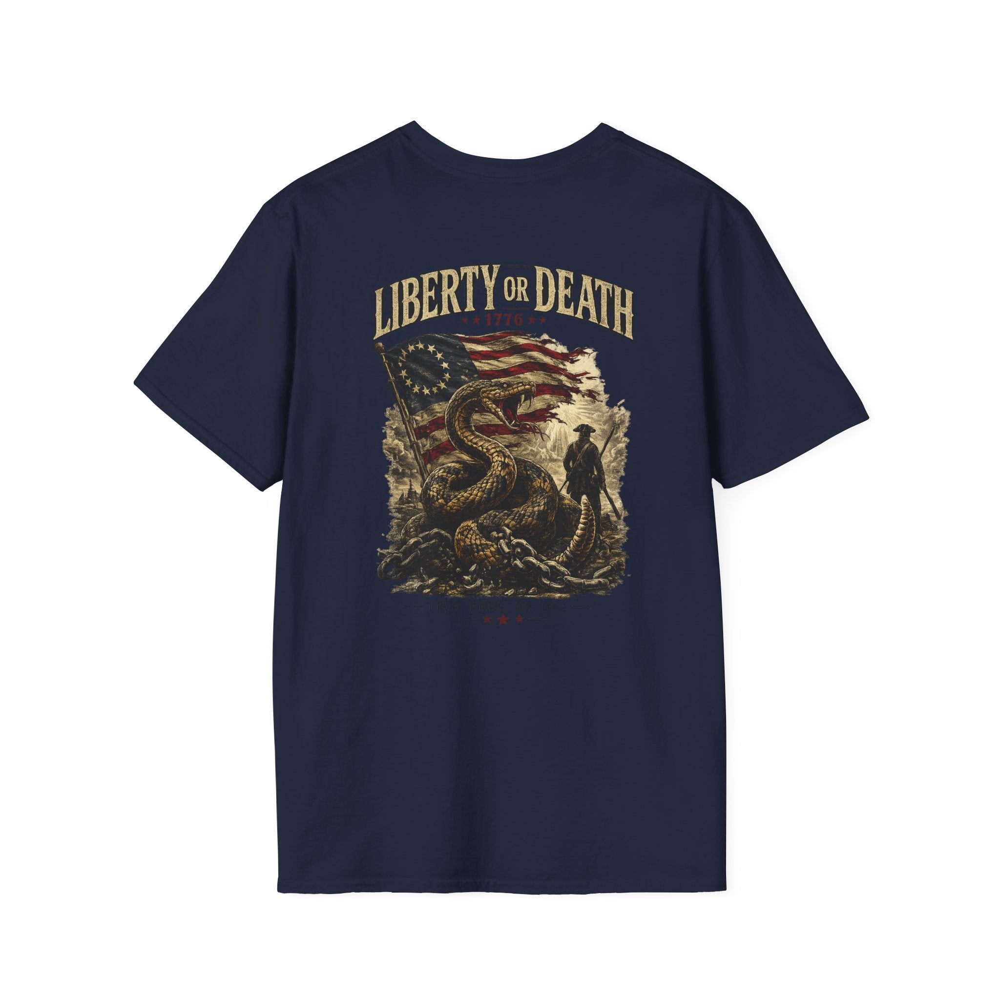 RAW Liberty or Death Short Sleeve Tee