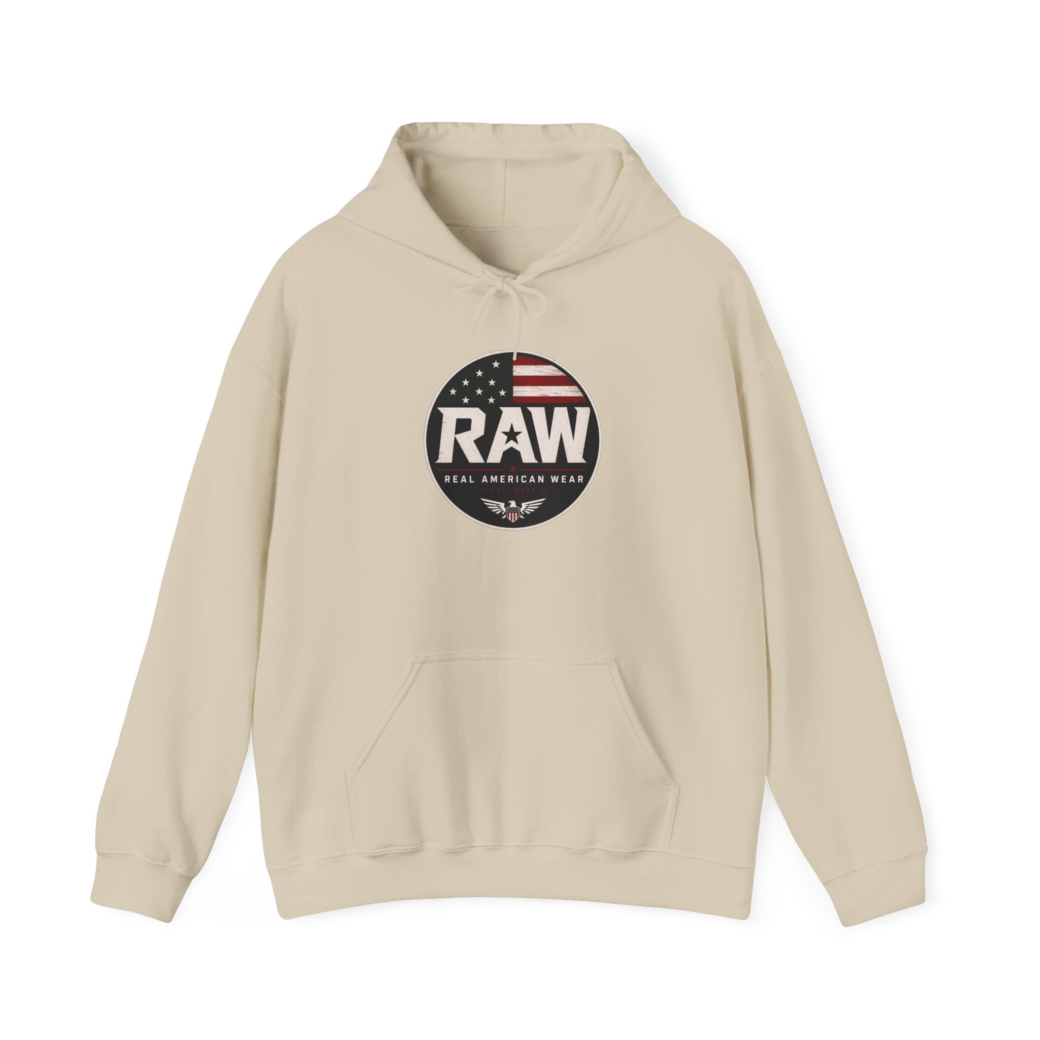 RAW Freedom Hoodie — Patriotic Pullover