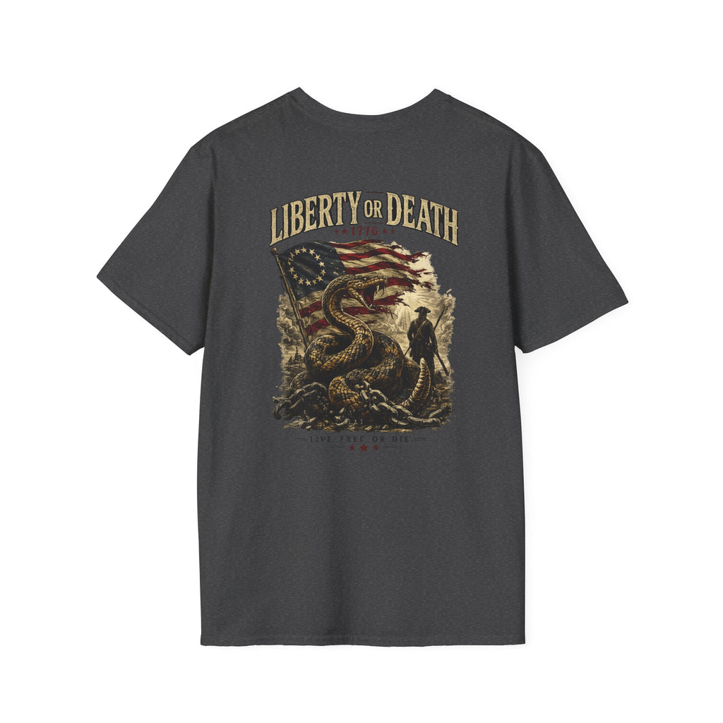 RAW Liberty or Death Short Sleeve Tee