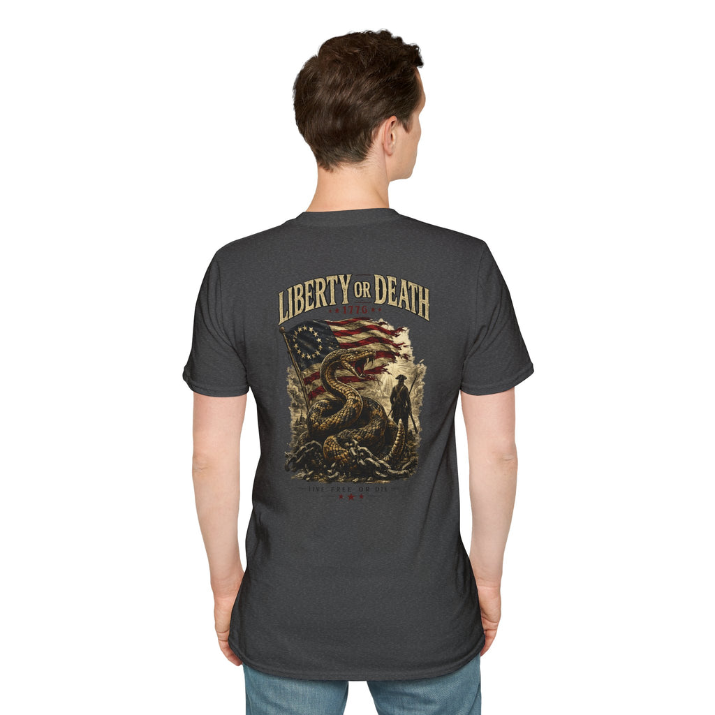 RAW Liberty or Death Short Sleeve Tee