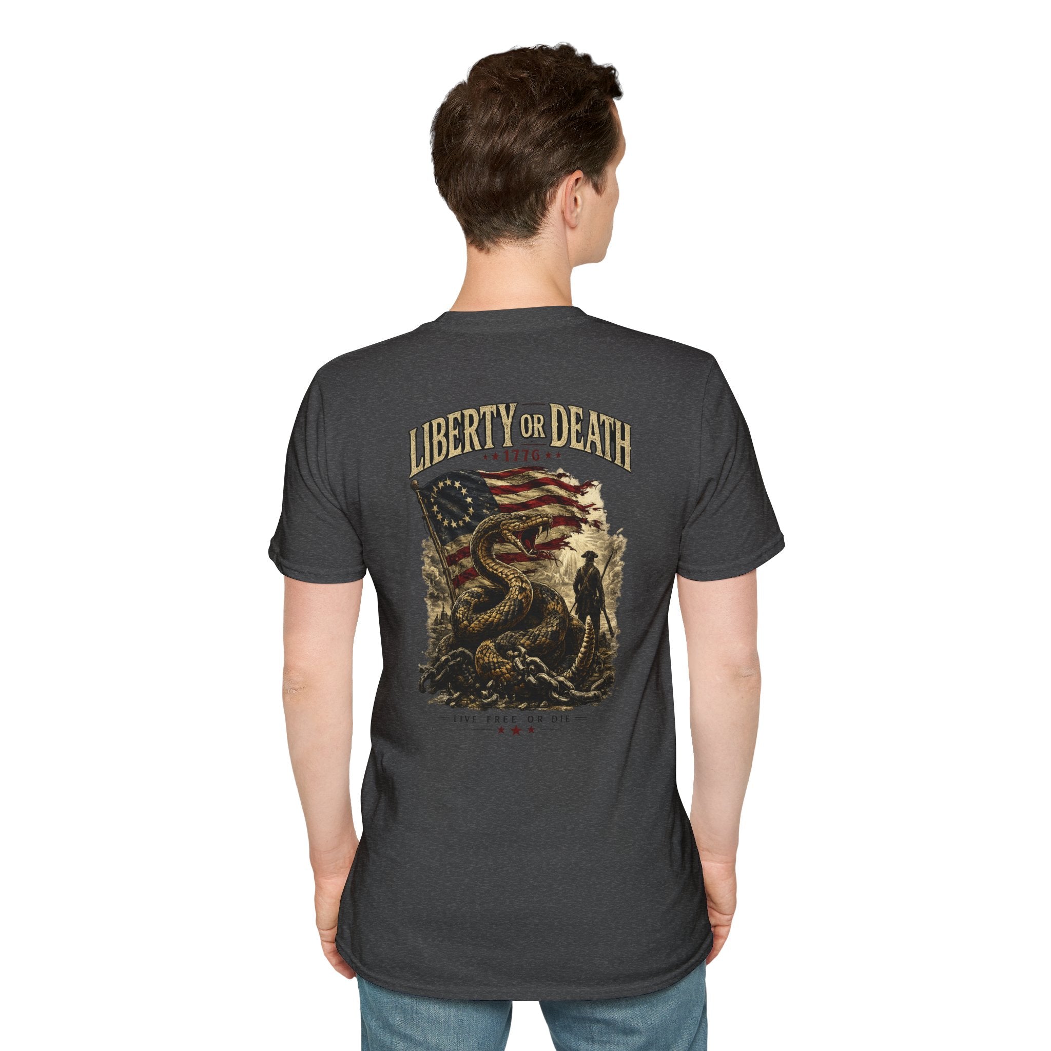 RAW Liberty or Death Short Sleeve Tee