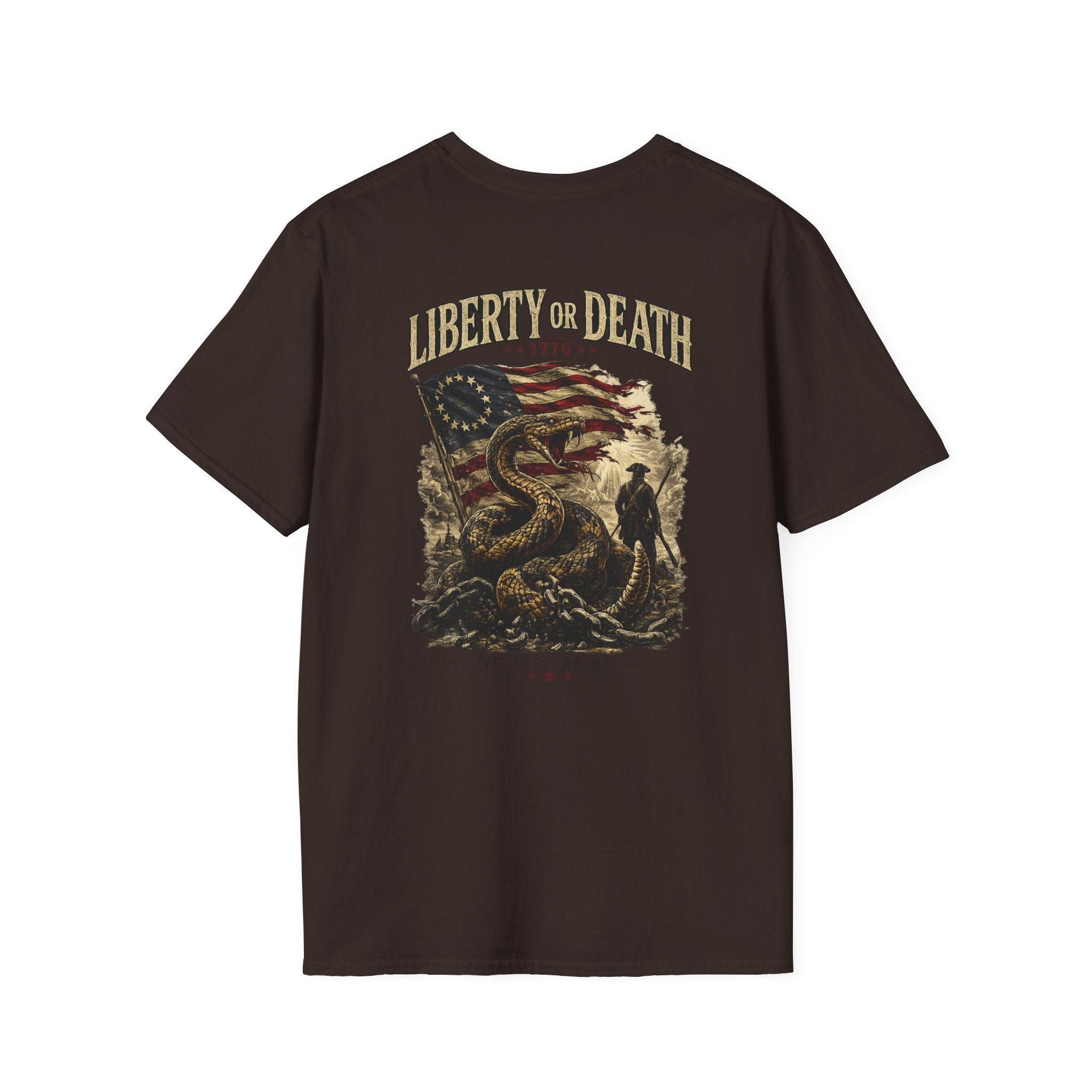 RAW Liberty or Death Short Sleeve Tee