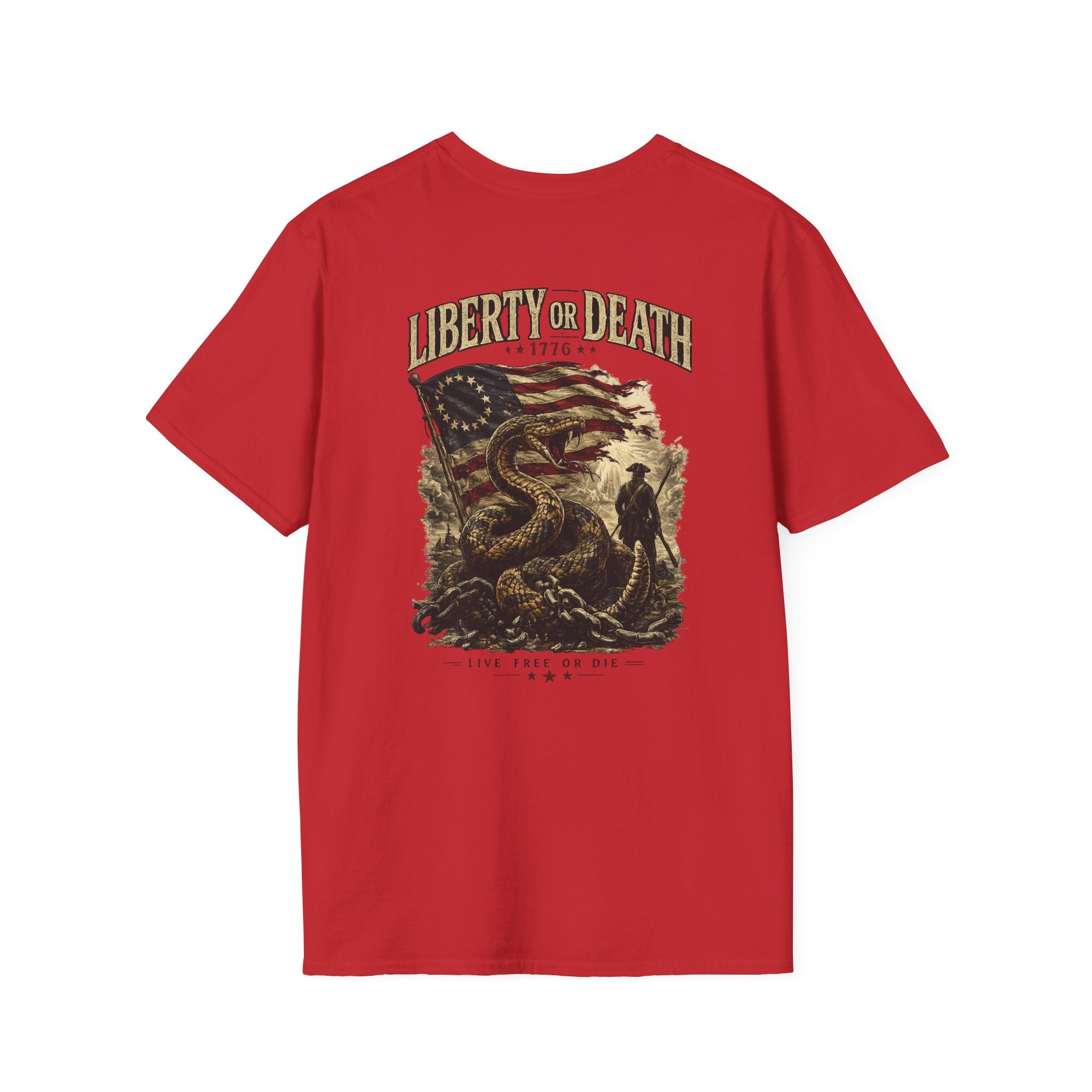 RAW Liberty or Death Short Sleeve Tee