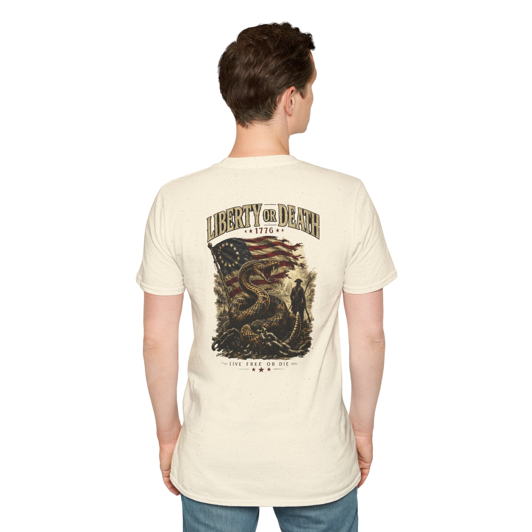 RAW Liberty or Death Short Sleeve Tee
