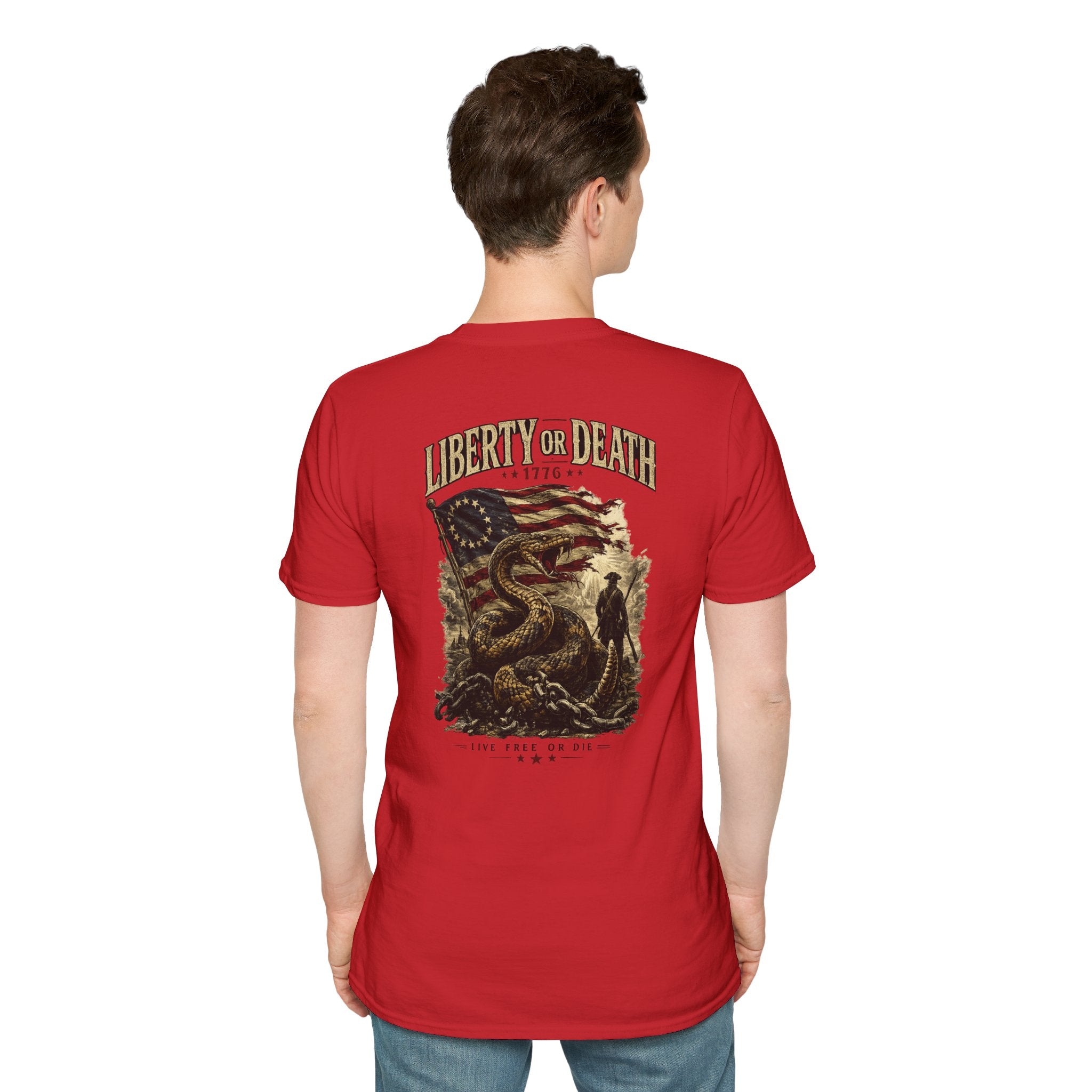 RAW Liberty or Death Short Sleeve Tee