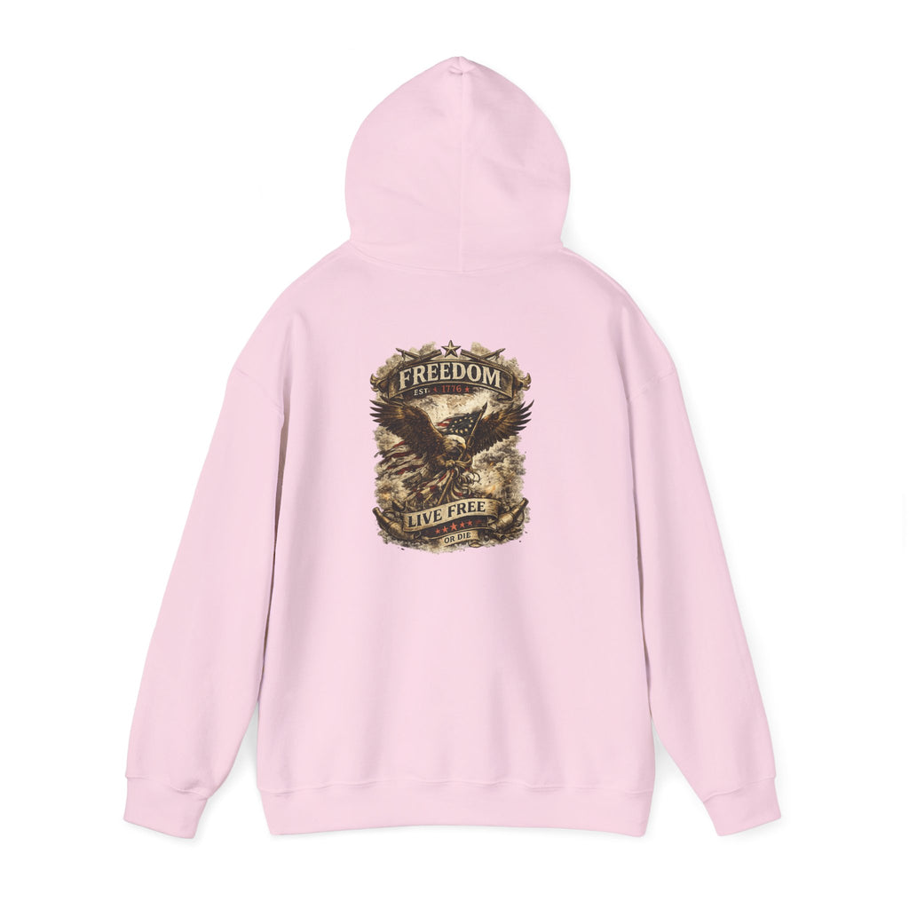 RAW Freedom Hoodie — Patriotic Pullover
