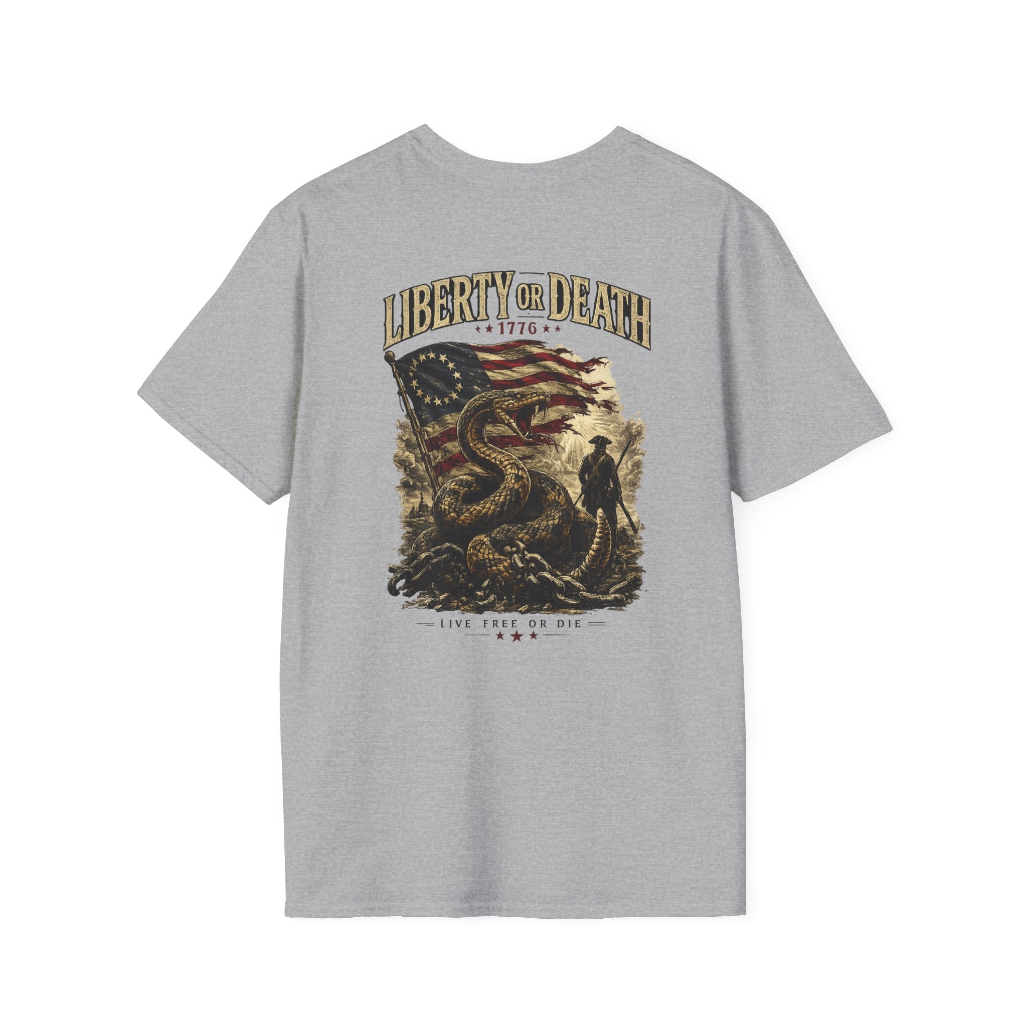 RAW Liberty or Death Short Sleeve Tee