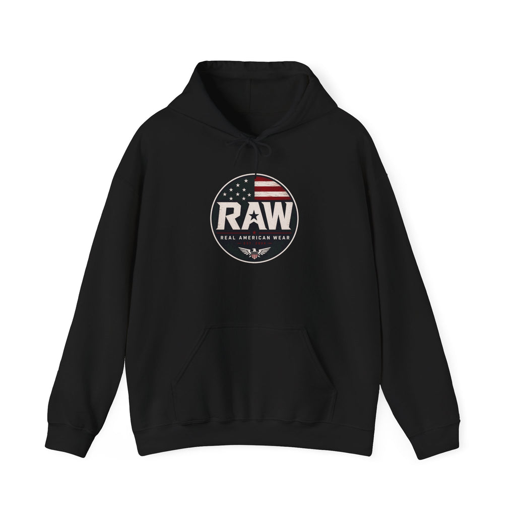 RAW Freedom Hoodie — Patriotic Pullover