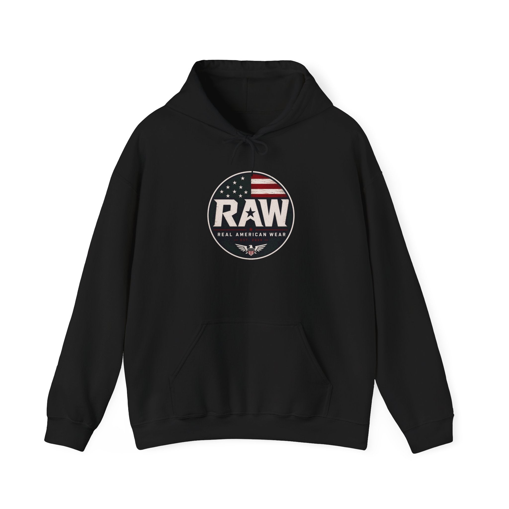 RAW Freedom Hoodie — Patriotic Pullover