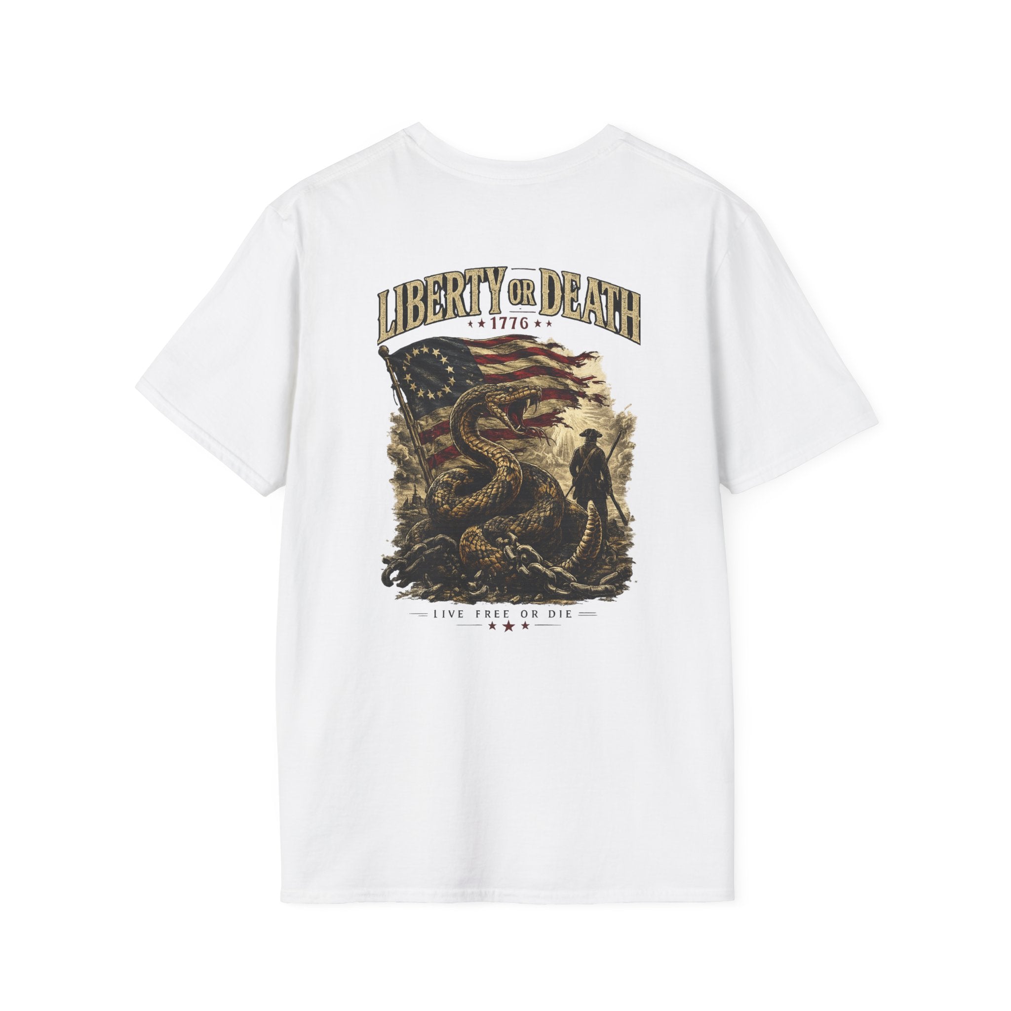 RAW Liberty or Death Short Sleeve Tee