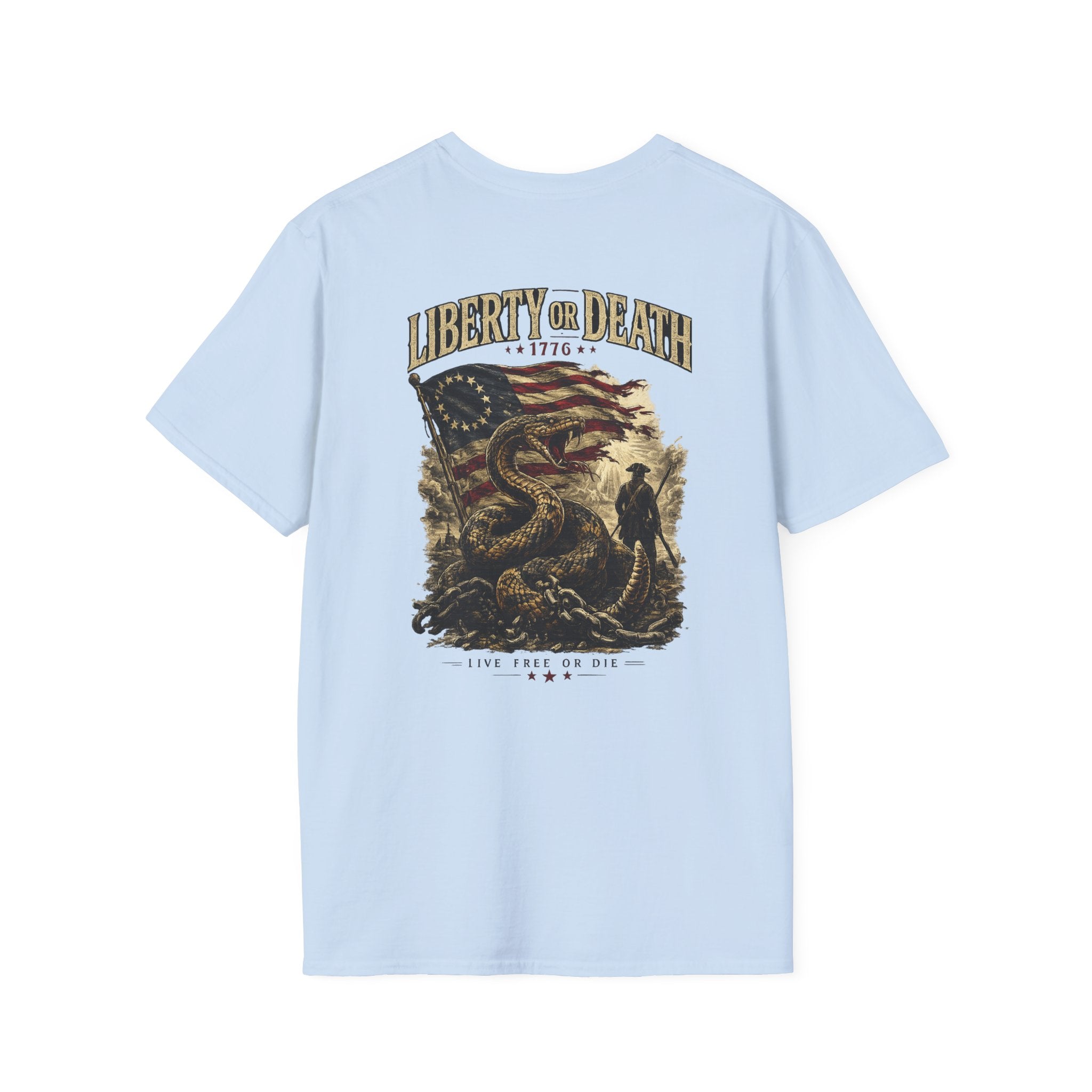 RAW Liberty or Death Short Sleeve Tee