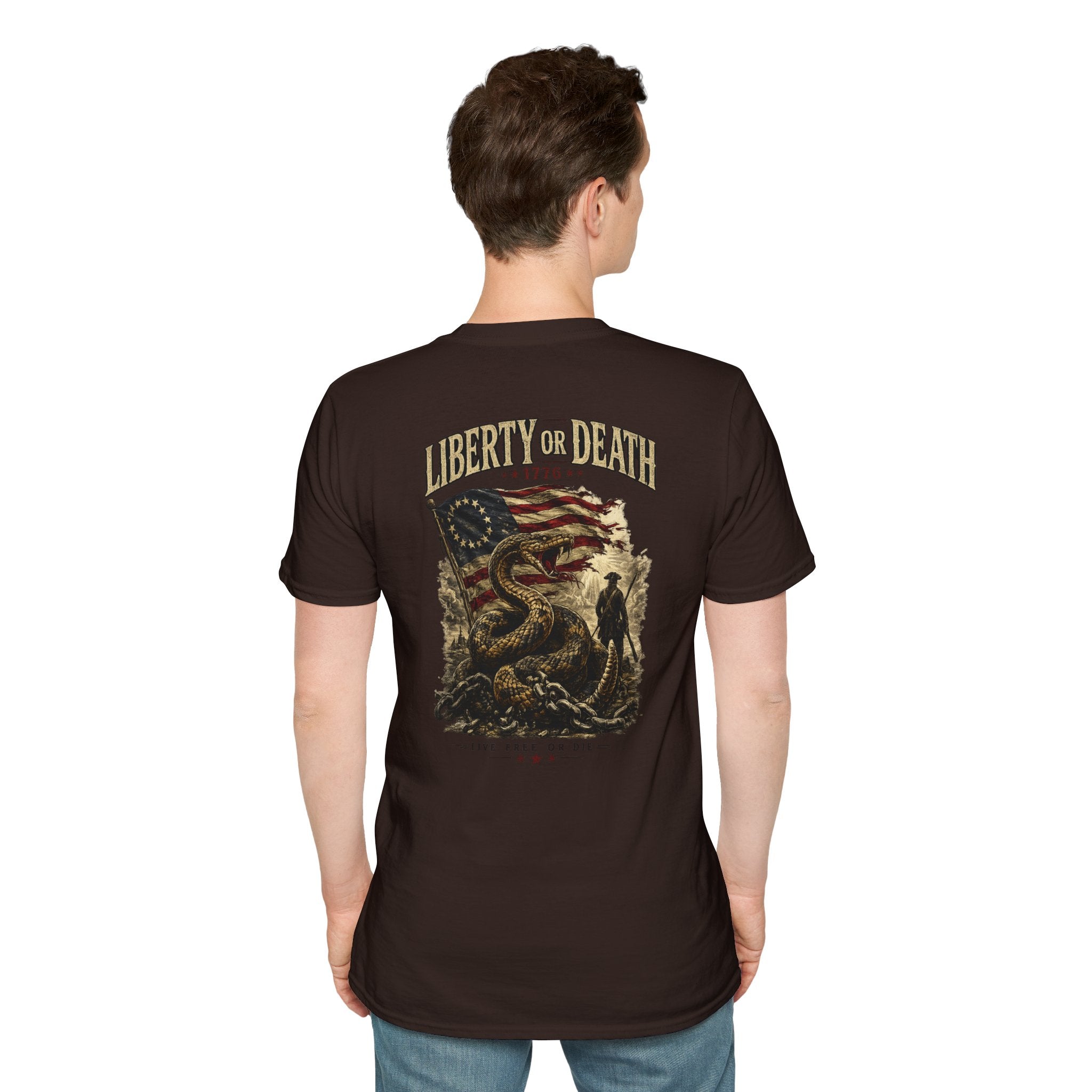 RAW Liberty or Death Short Sleeve Tee