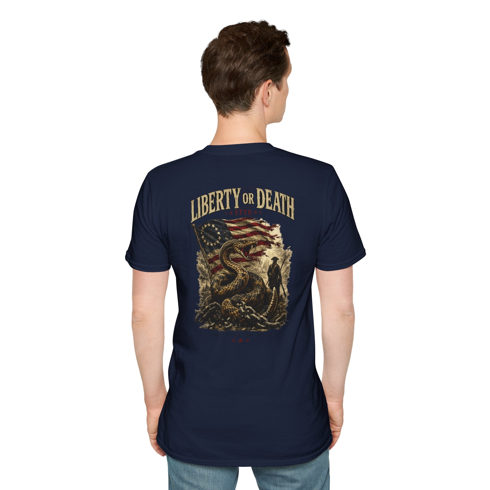 RAW Liberty or Death Short Sleeve Tee