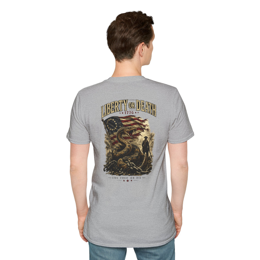 RAW Liberty or Death Short Sleeve Tee