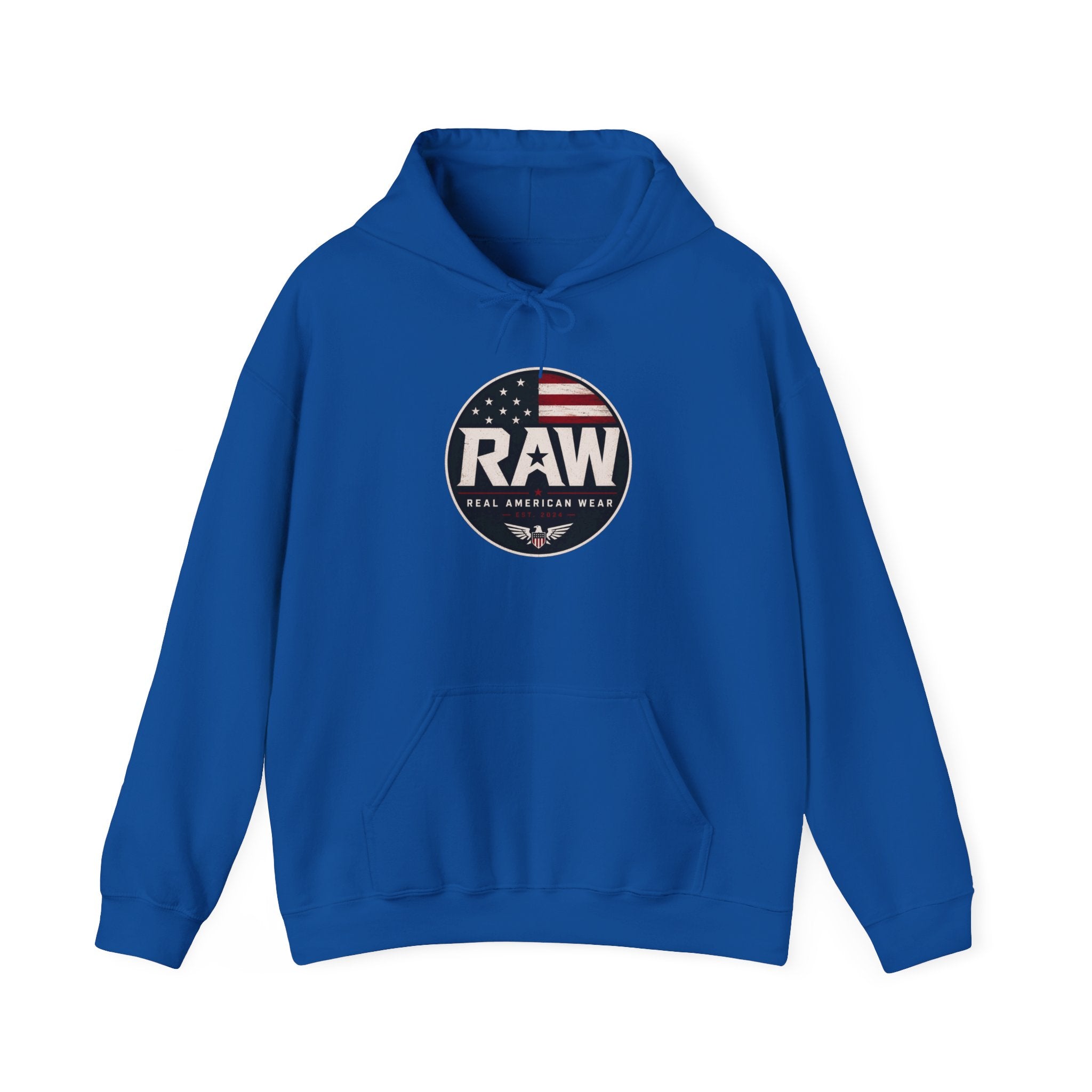 RAW Freedom Hoodie — Patriotic Pullover