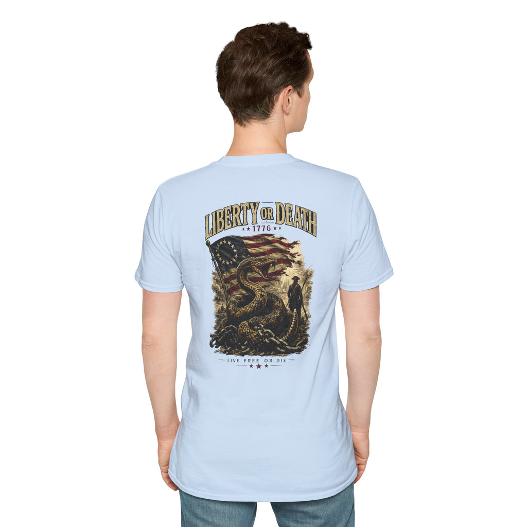 RAW Liberty or Death Short Sleeve Tee