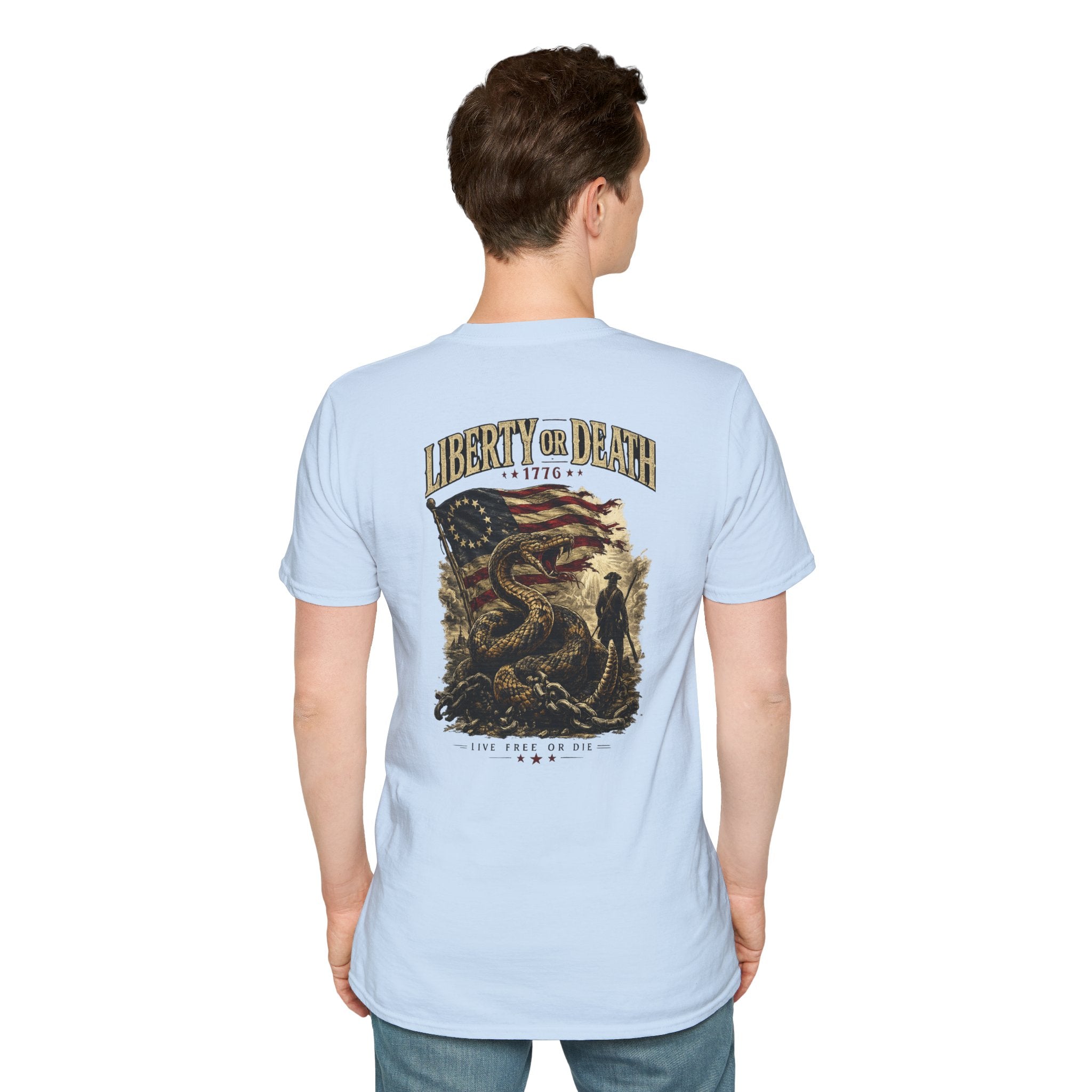 RAW Liberty or Death Short Sleeve Tee