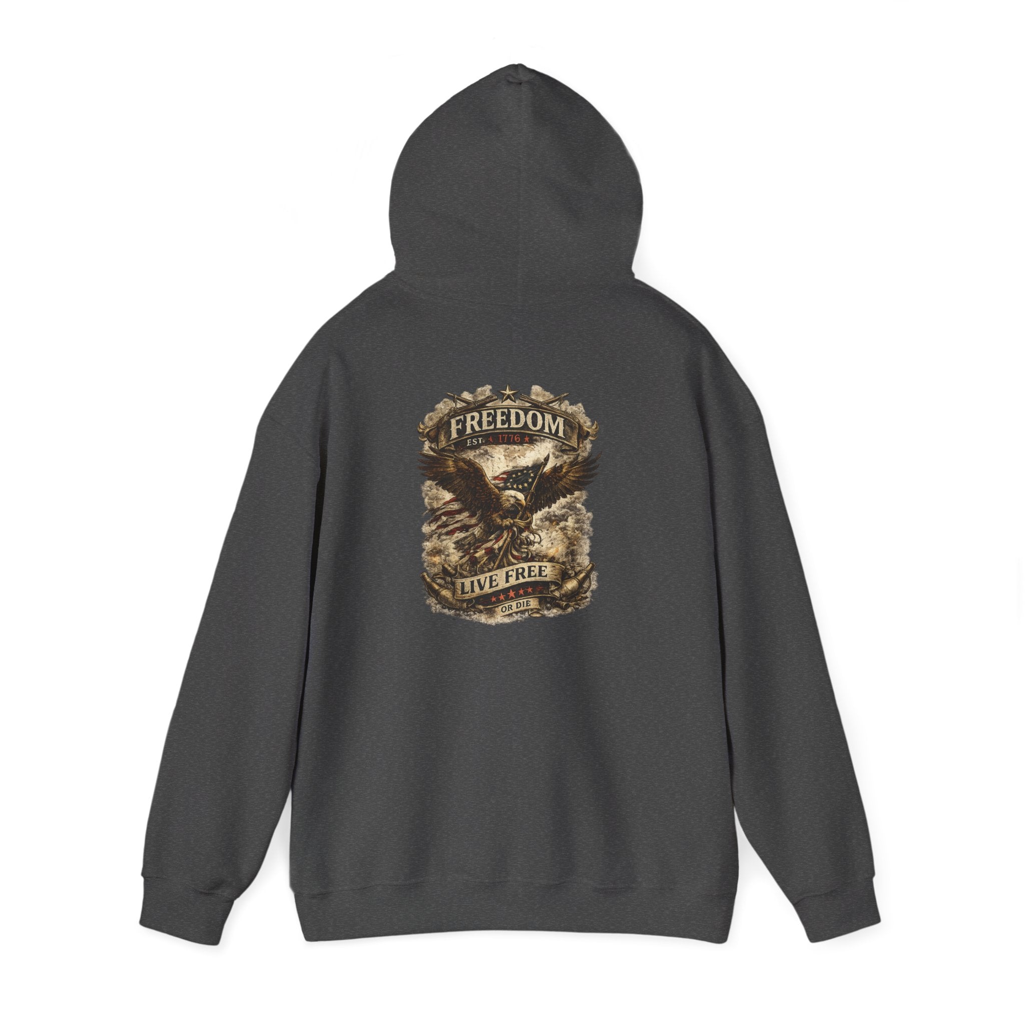 RAW Freedom Hoodie — Patriotic Pullover