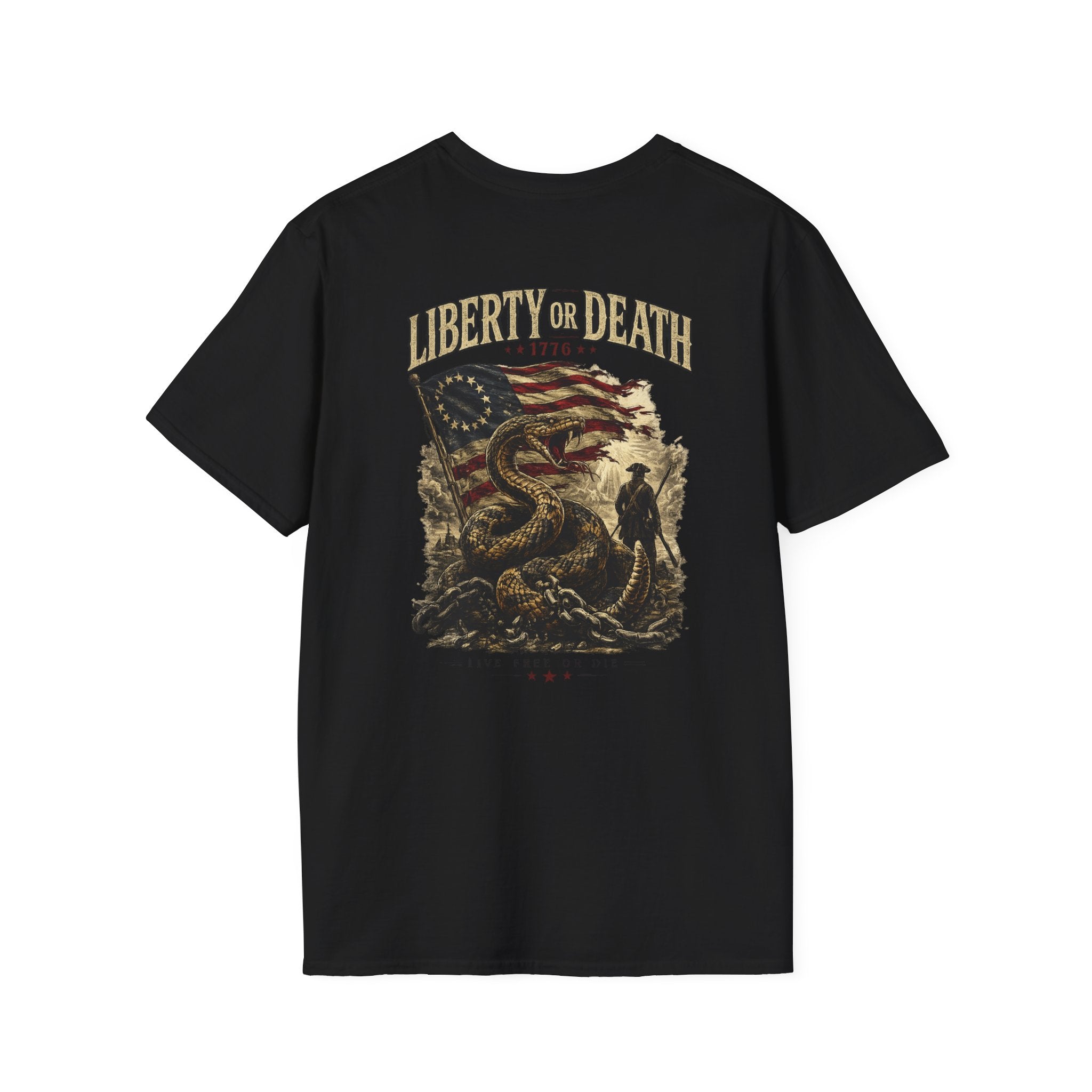 RAW Liberty or Death Short Sleeve Tee