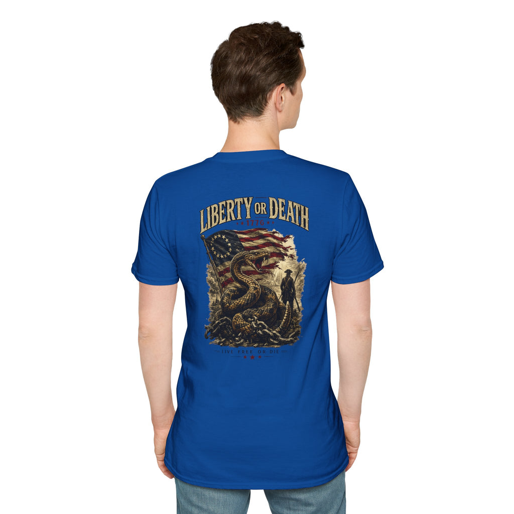 RAW Liberty or Death Short Sleeve Tee
