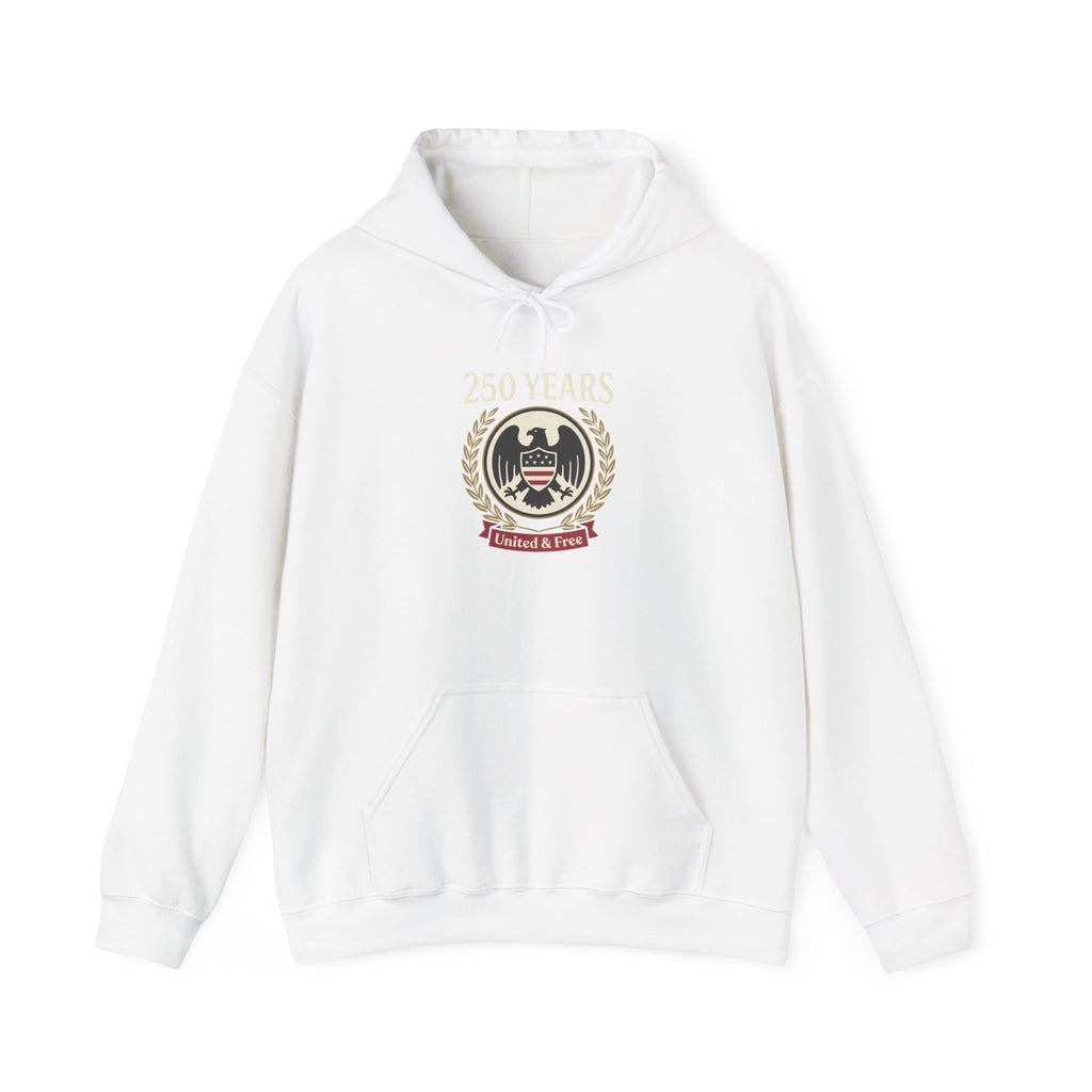 Patriotic Amendments Hoodie – 'Land of the Free' 1st-5th Amendment Sweatshirt
