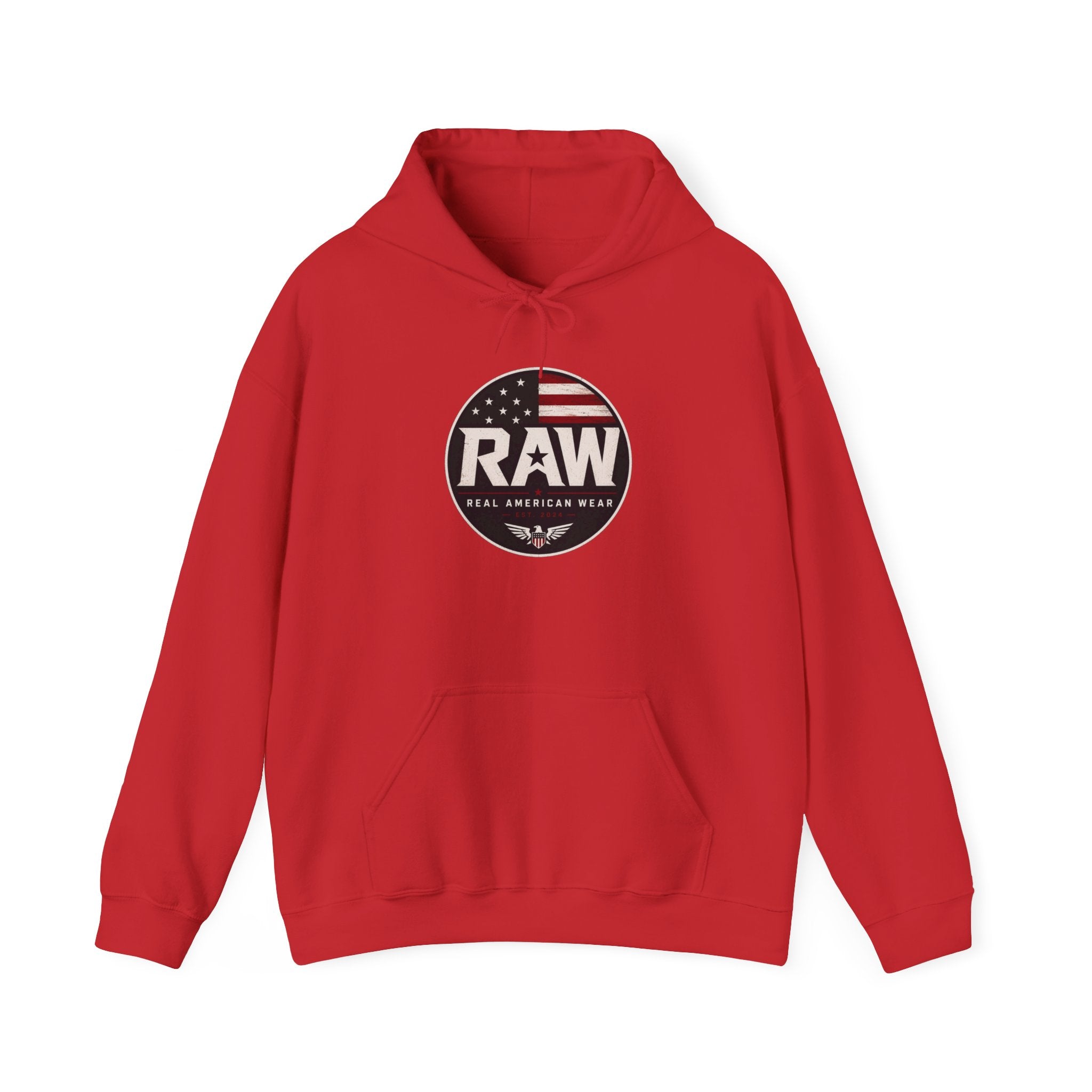 RAW Freedom Hoodie — Patriotic Pullover