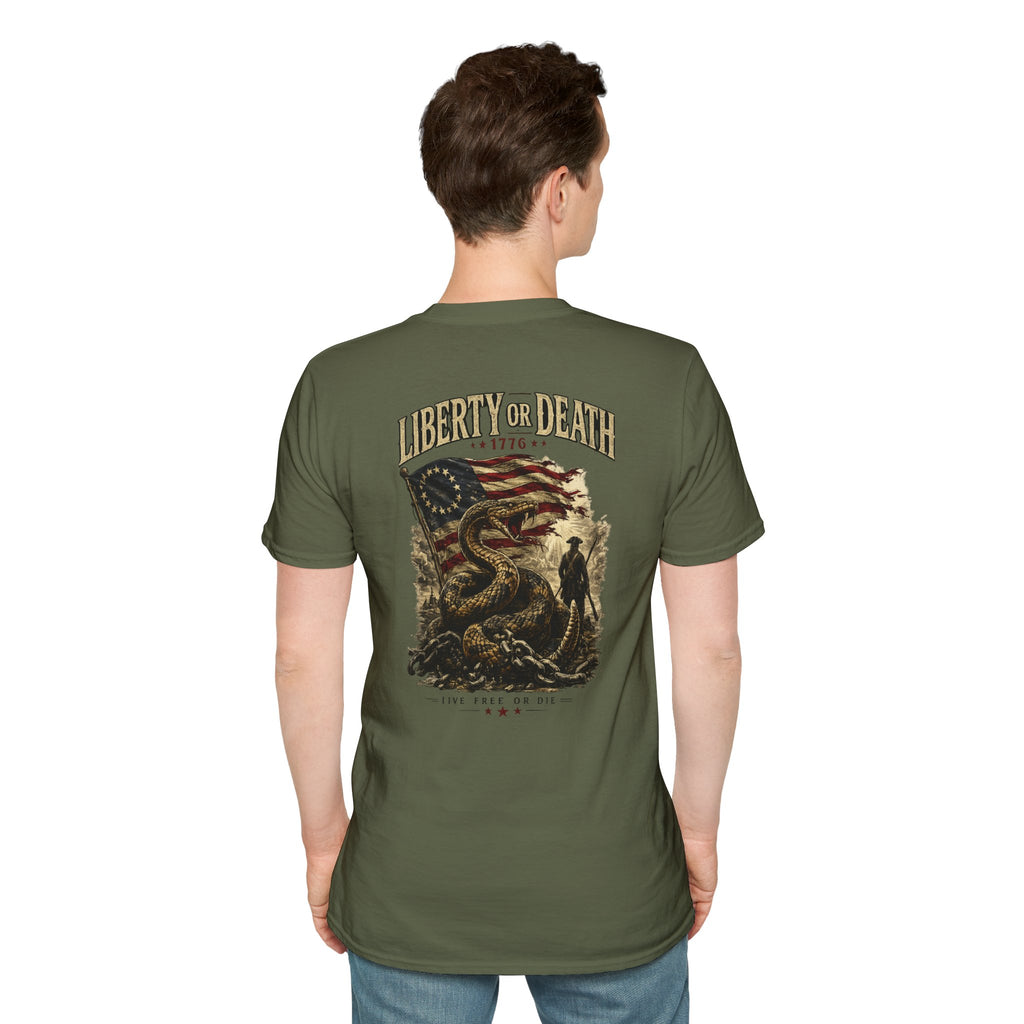 RAW Liberty or Death Short Sleeve Tee