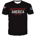 USA Flag T Shirt Men Patriotic